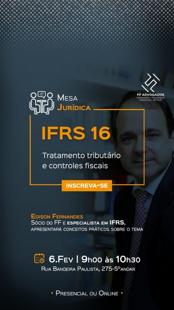 Palestra sobre IFRS16